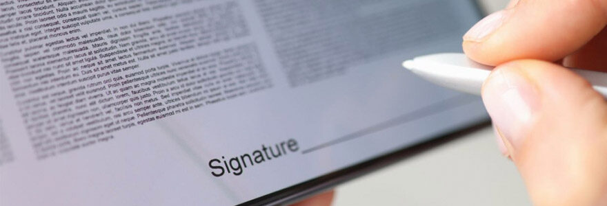 signature électronique